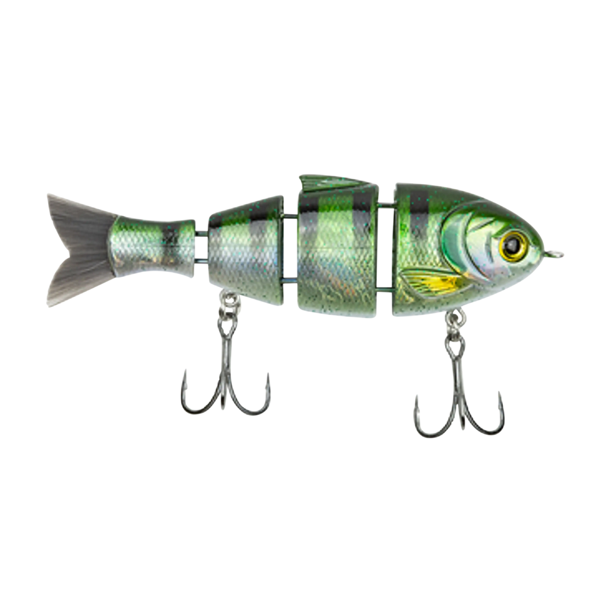 Mike Bucca Baby Bull Gill 3.75" Esca Da Pesca A Lento Affondamento, Colorazione Crappie, 3/4 Oz