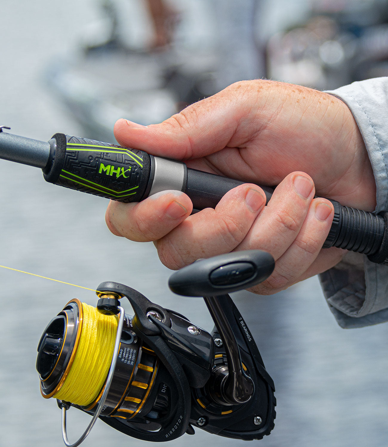  Winn Grips Fishing 66 Rod Overwrap Tape, Slim Durable  Non-Slip Polymer-Black : Sports & Outdoors