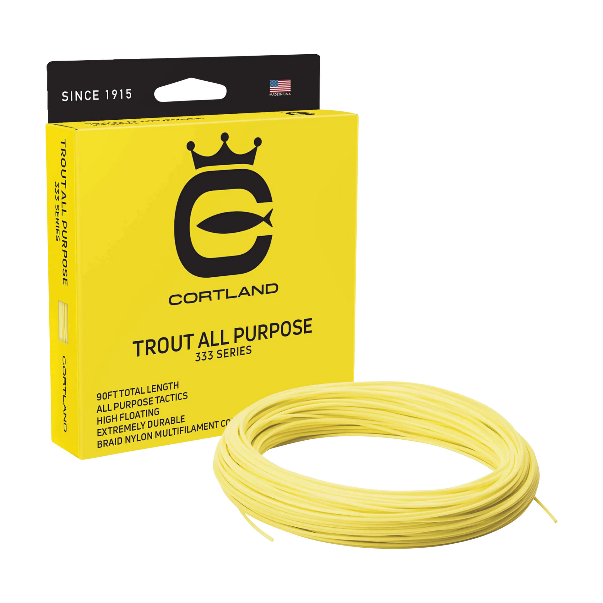 Cortland Line Trout All Purpose - 333 Classic Series Fly Line