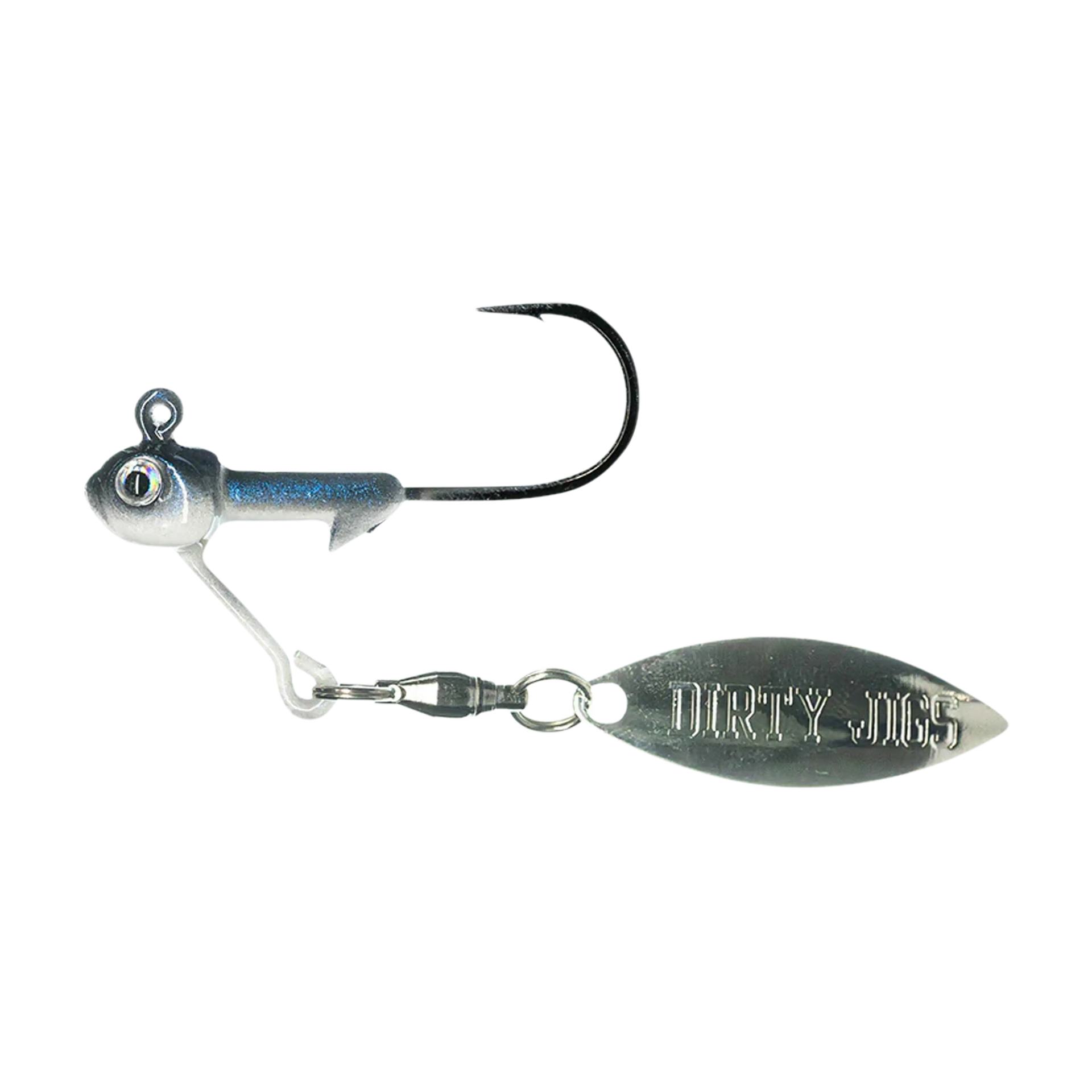 bassin black bass hidden lures Dirty Jigs Tactical Bassin' Mini Underspin