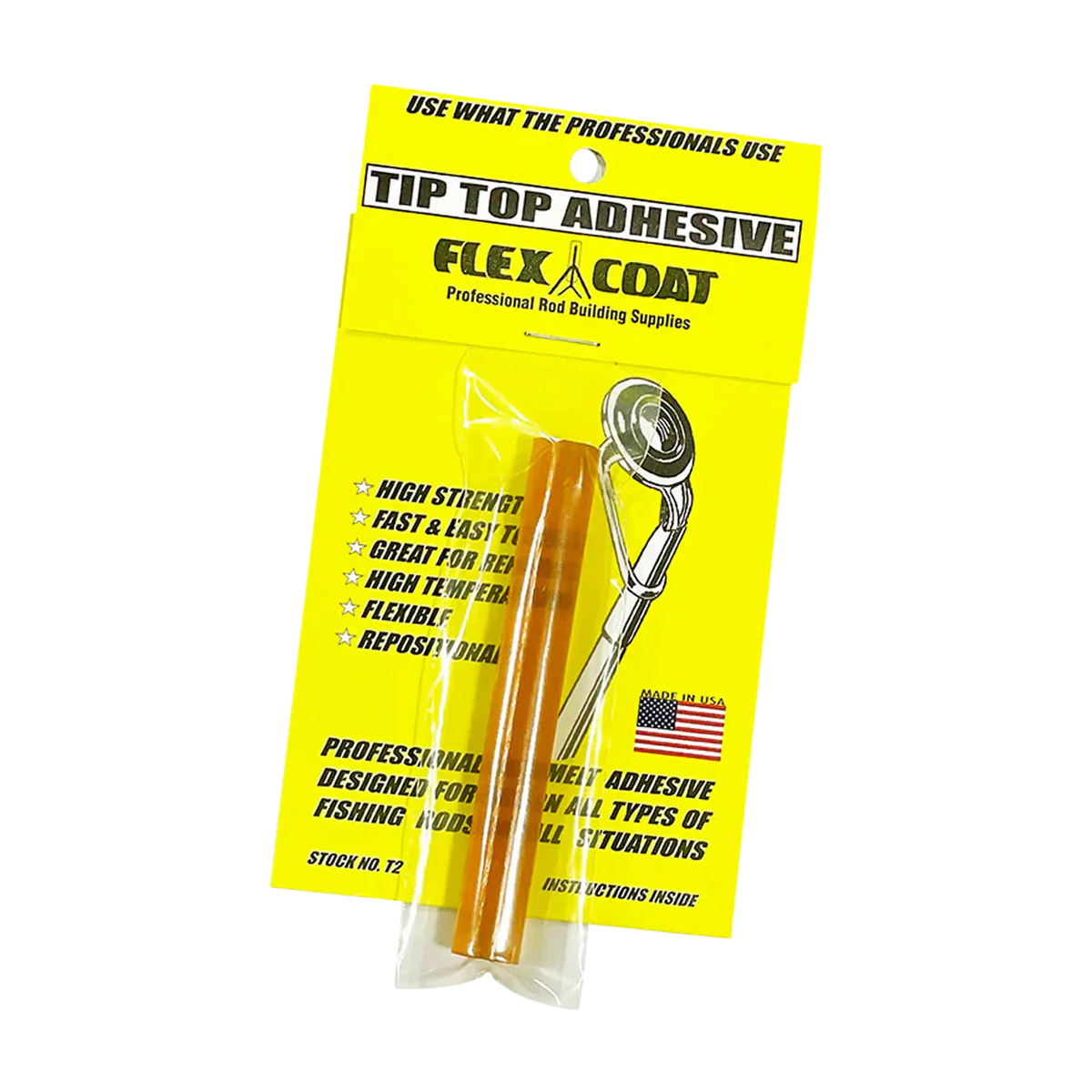 Flex Coat Tip Top Adhesive - 10" Bulk