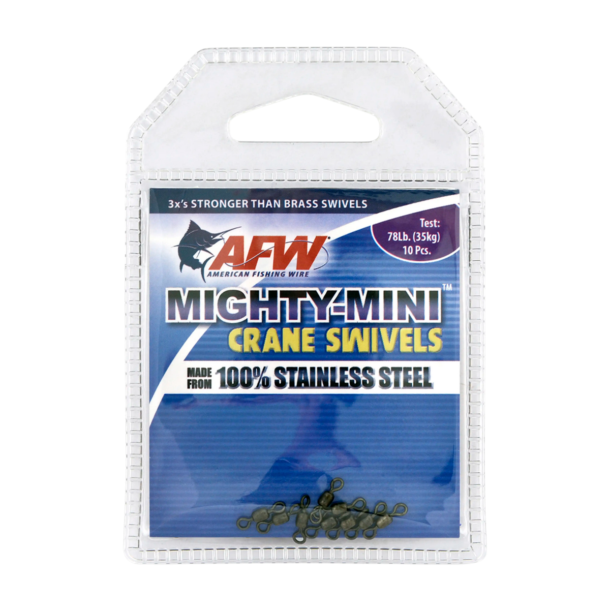 AFW Mighty Mini Stainless Steel Crane Swivels