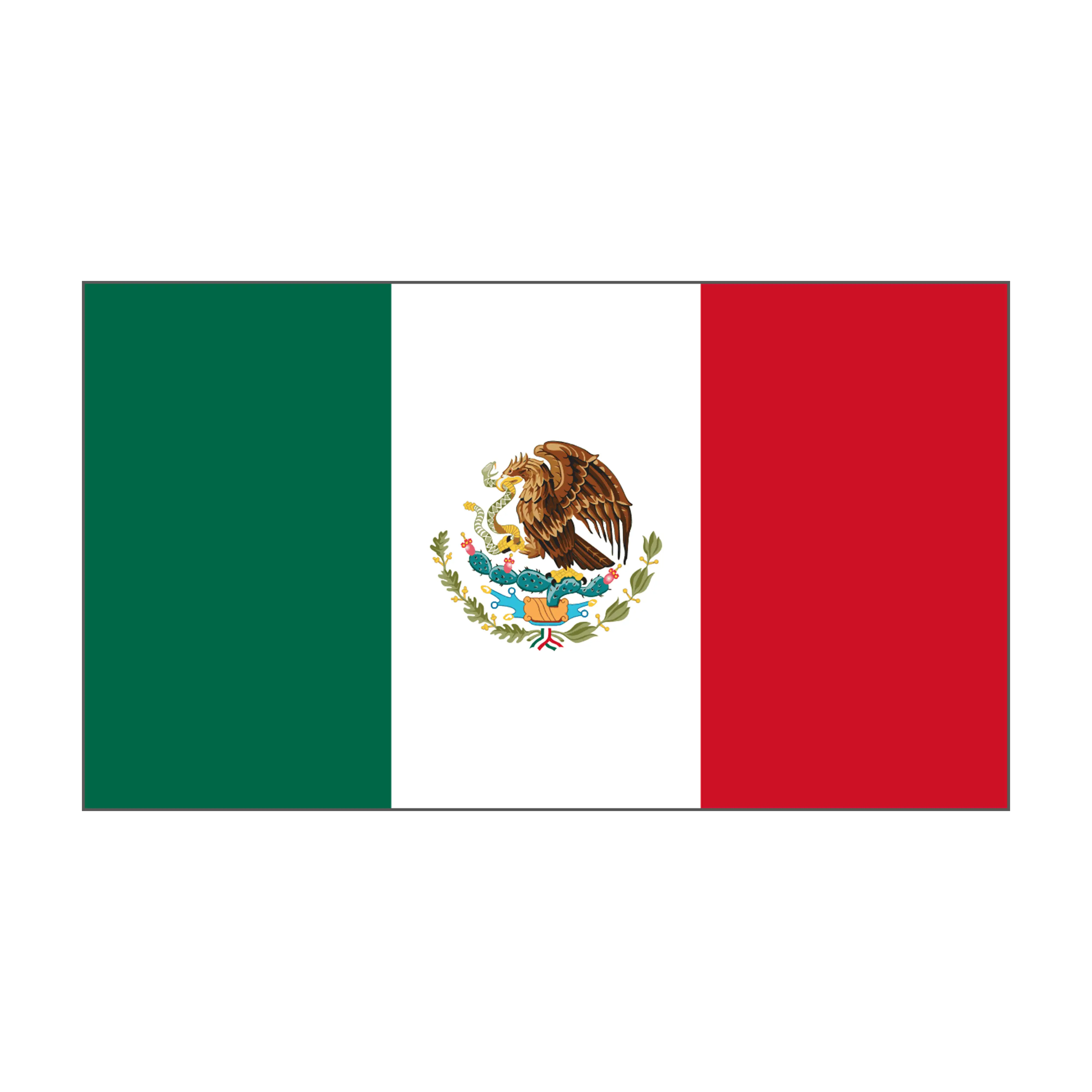 custom rod decal - flag of Mexico