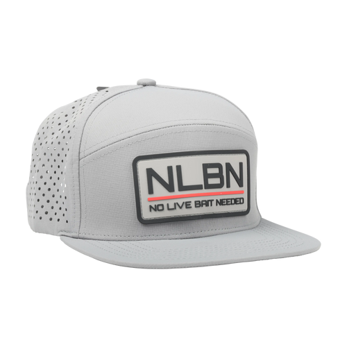 NLBN 7-Panel Performance Red Lockup Hat