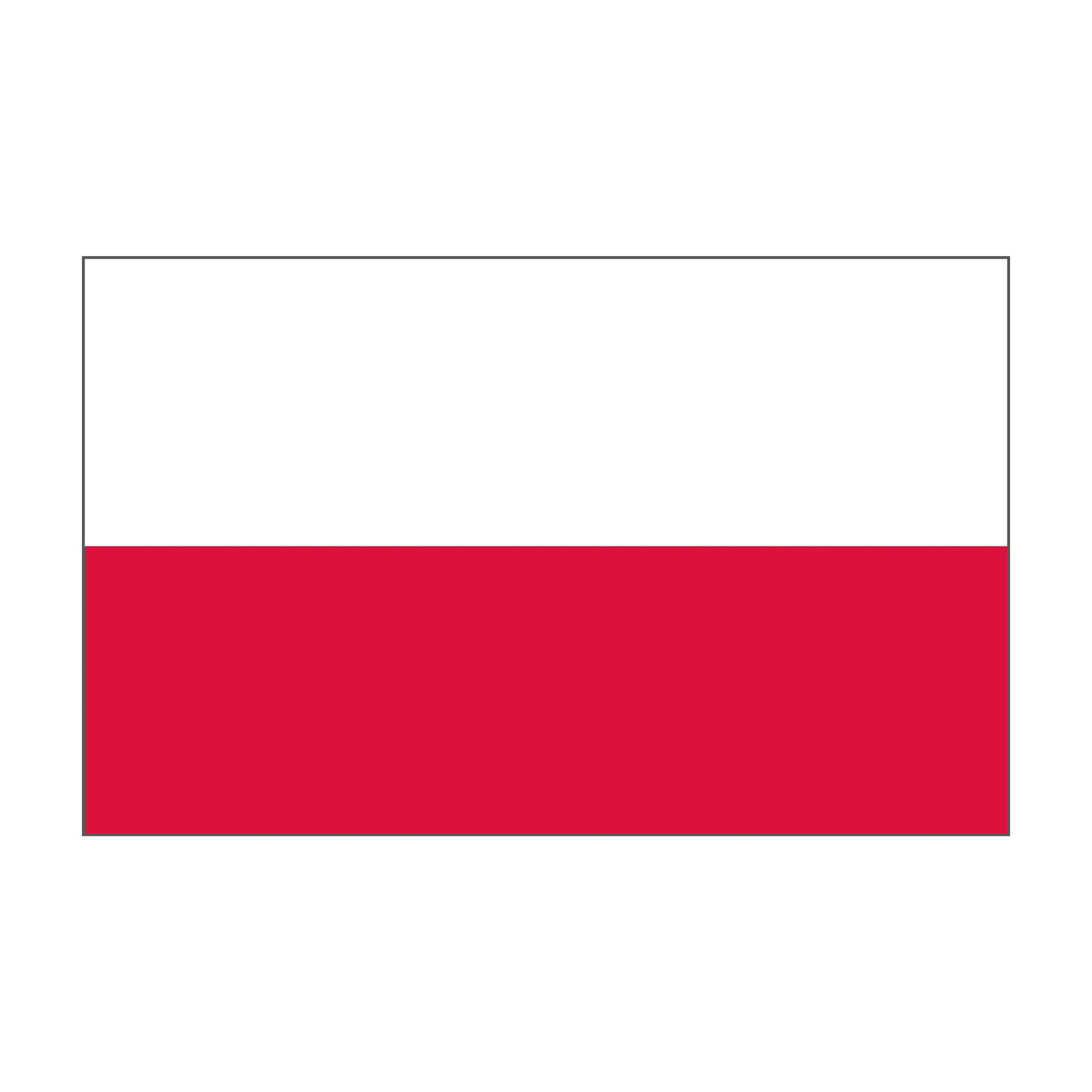 custom rod decal - flag of Poland