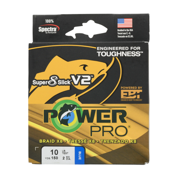powerpro super 8 slick braided fishing line Power Pro V2 – Fish 'N Stuff engineered for a whole new level of toughness Power Pro Super Slick V2