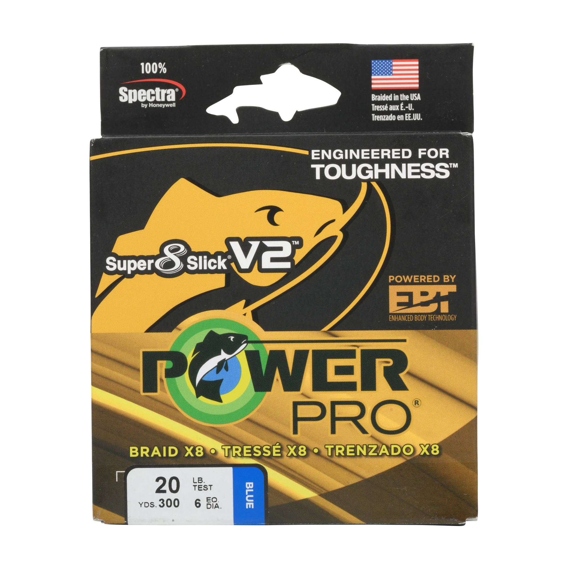 Super 8 Slick V2 Braided Fishing Line by Power Pro