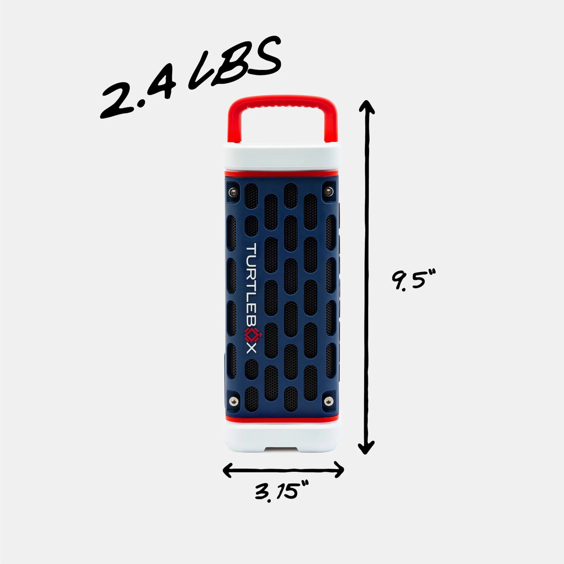 TurtleBox Ranger Outdoor Speakers - Limited Edition Americana Blue