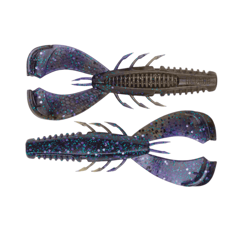 Esche Soft CrushCity Cleanup Craw 3, 3.5 Pollici, Colore Zucca Verde, Per Pesca Al Torneo - 4