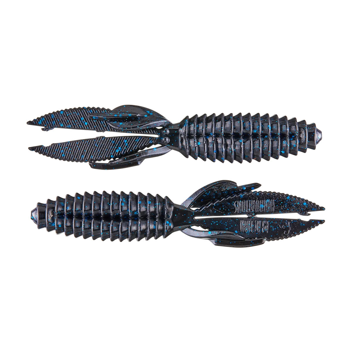 beaver bait fishing lure Reaction Innovations Sweet Black/Blue extra wide gapes AnacondA Session Tackle Box Size:Pink #2 to #2/0-200 pcs Perfect for a wide