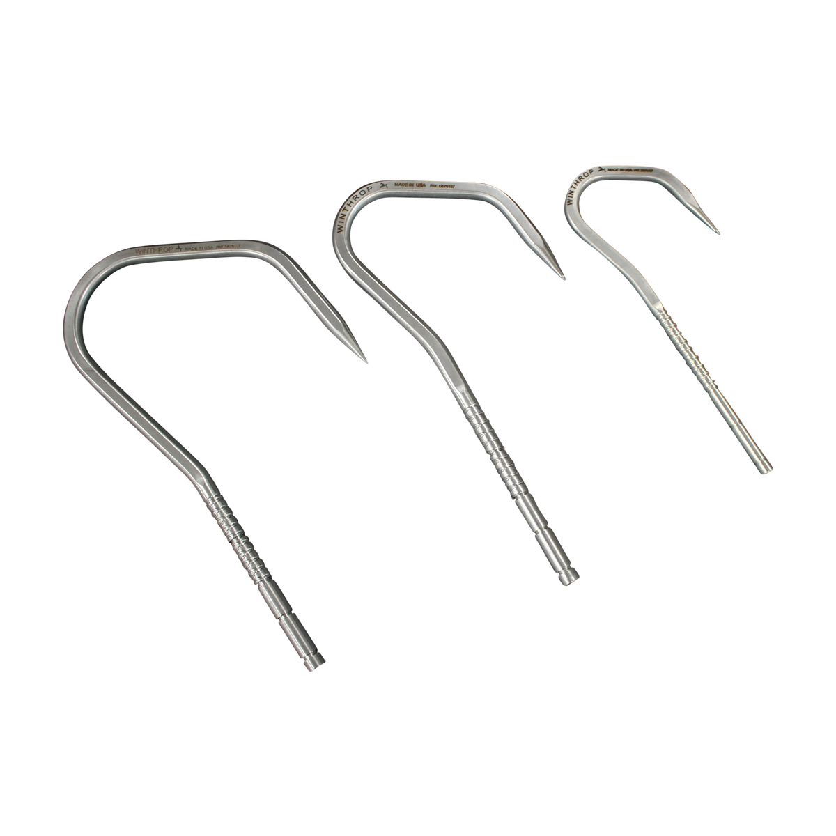 Winthrop Tackle Gaff Hooks – 2”, 3”, and 4” Sizes