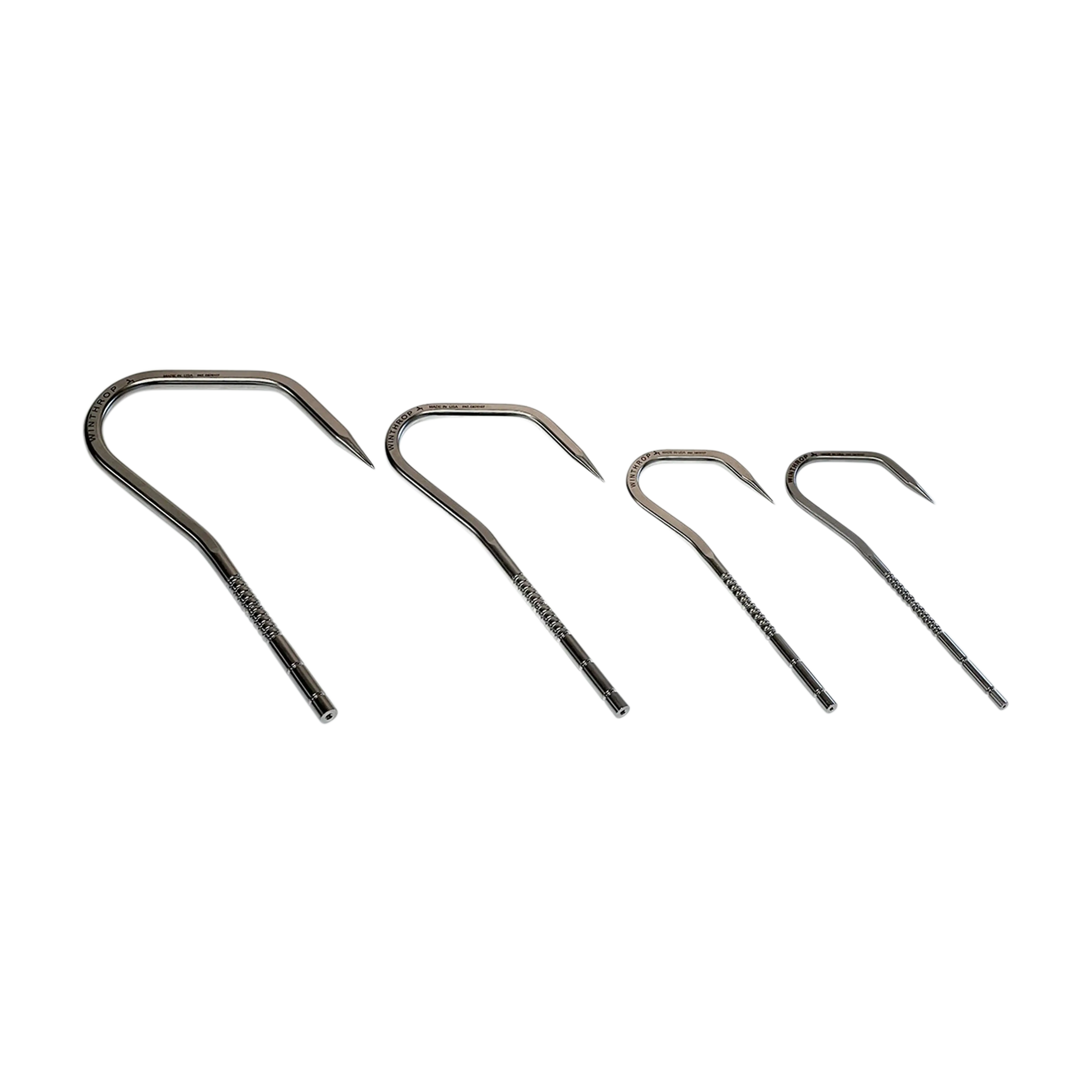 Winthrop Tackle Gaff Hooks – 2”, 3”, and 4” Sizes