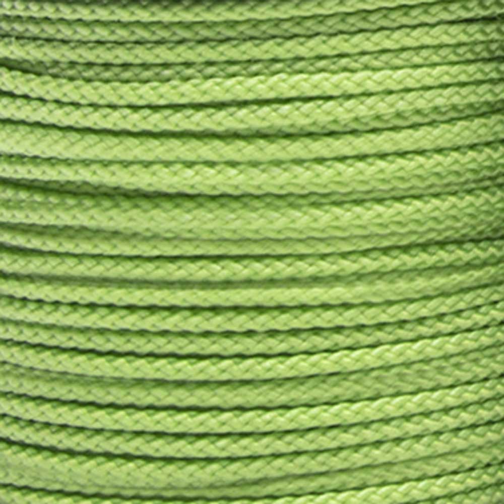 0 Bugtail, 1mm Nylon cord, 29 yards (27m), Green-Yellow, Sova Enterprises