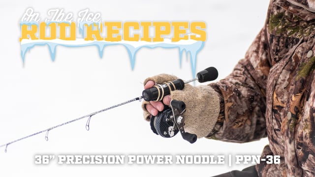 MHX Fiberglass Power Noodle Ice Rod Blanks