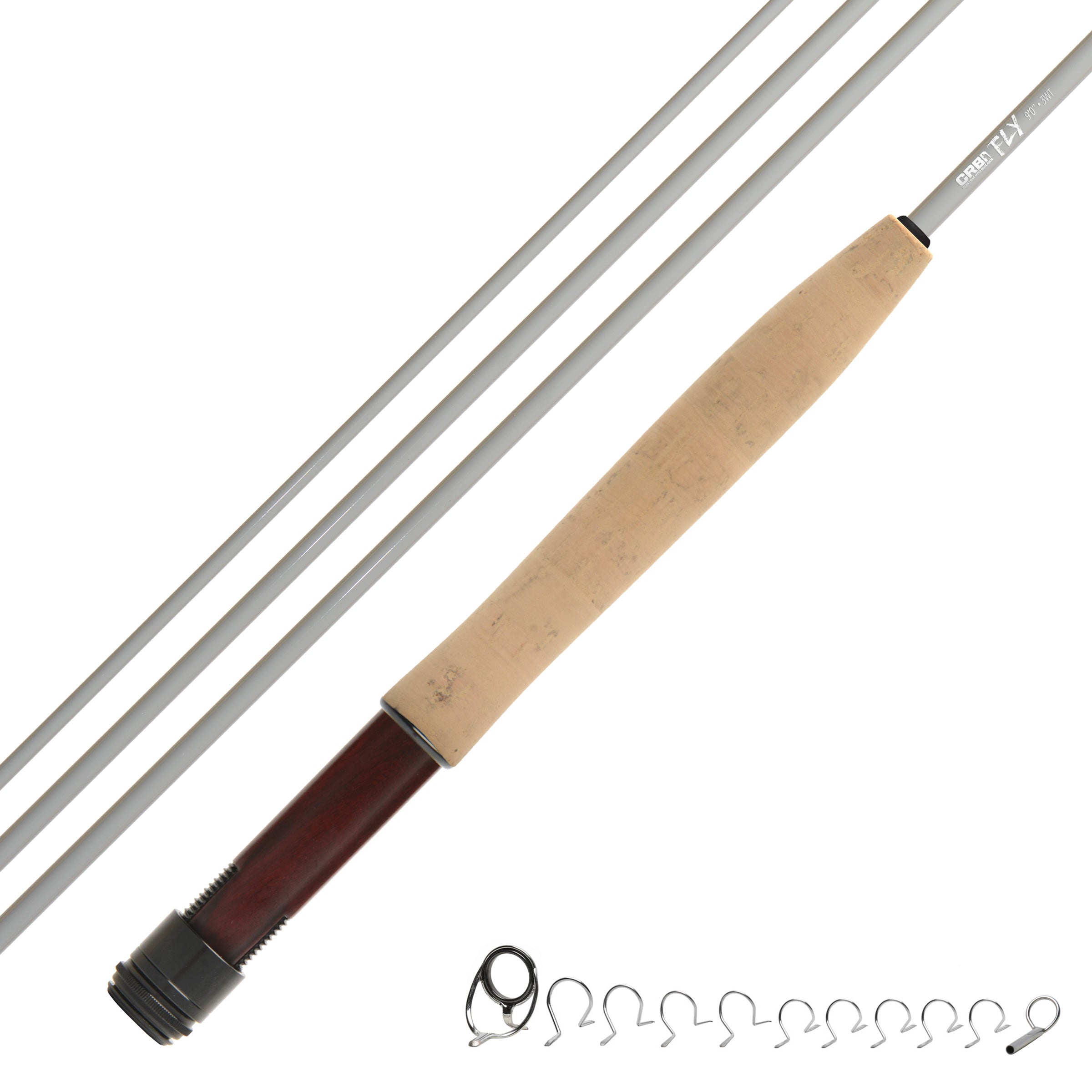 Rod Blank 1 Set Trout Rod Spinning Casting Handle Kit 3A Grade