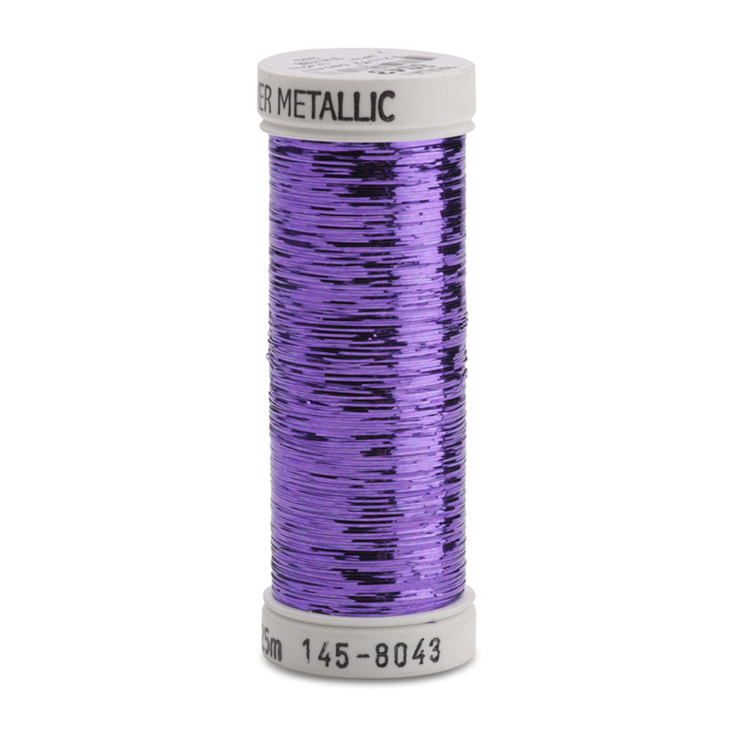 Sulky Thread 40wt Sliver Metallic Nylon/Polyester 215d 250y Jade/Purple -  727072170225