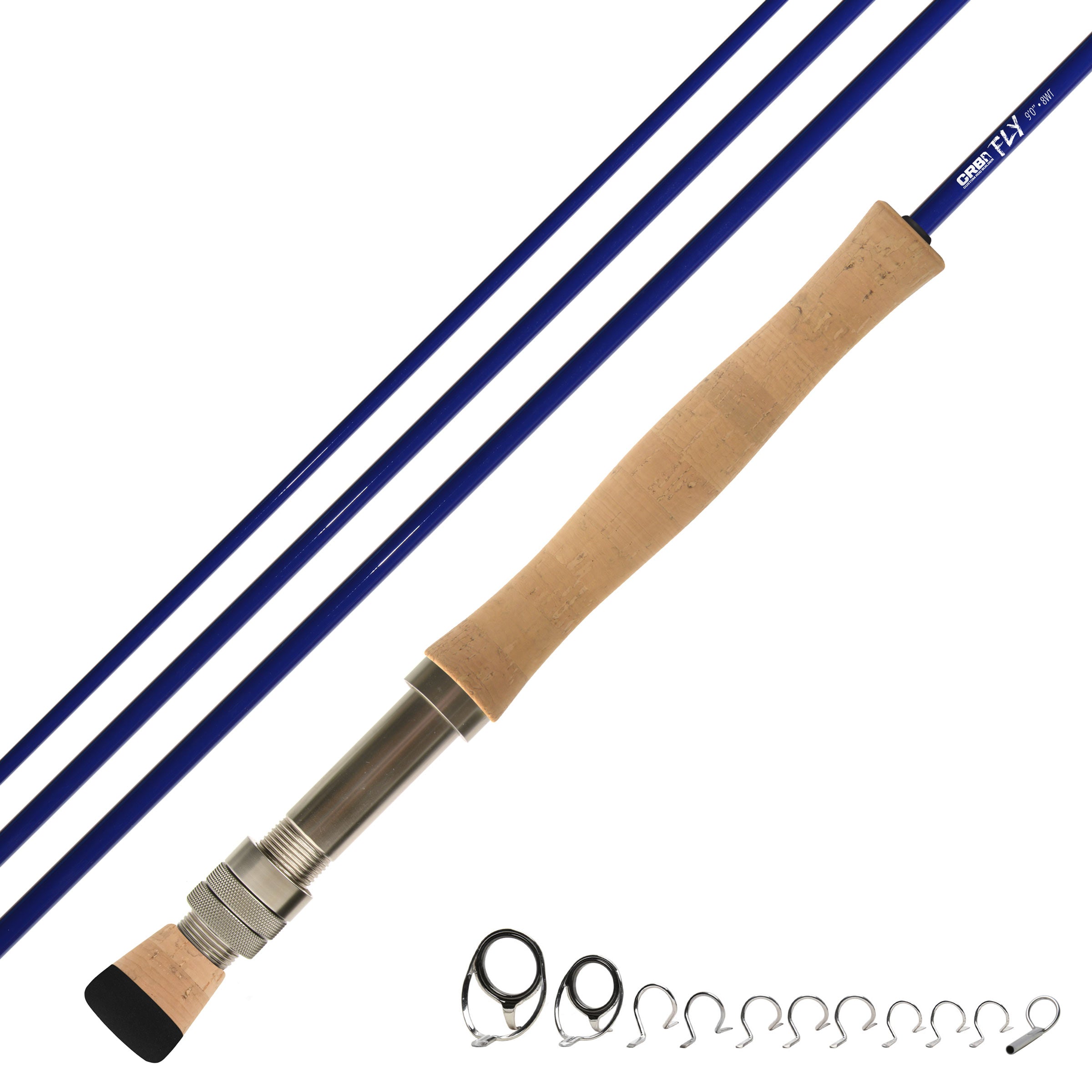 CRB 9'0 8wt Color Series Fly Rod Kit