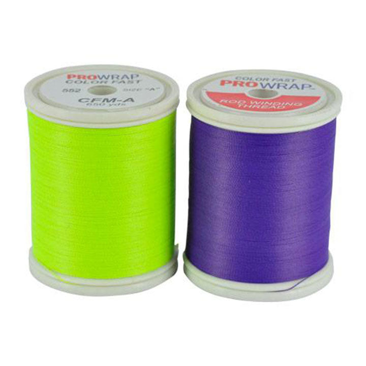 ProWrap ColorFast Rod Winding Thread - Size A (1 oz)