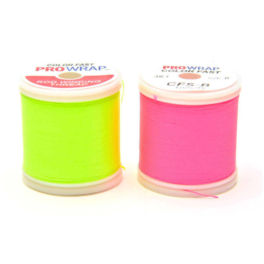 ProWrap ColorFast Rod Winding Thread - Size B (100 Yds)
