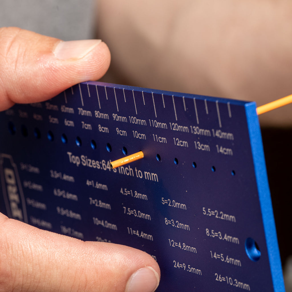 Rod Guide Size Tool CRB PRO Tip Top & Guide Sizing Gauge