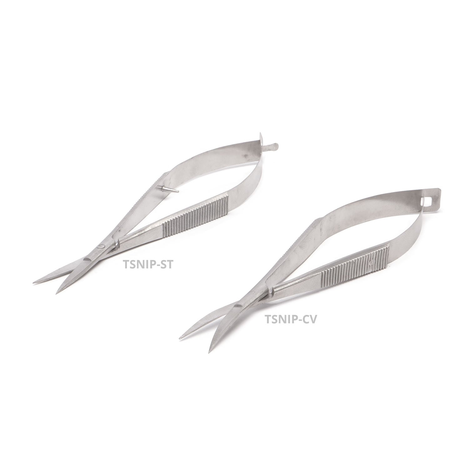 CRB Professional Spring Scissors - Curved or Straight Tip
