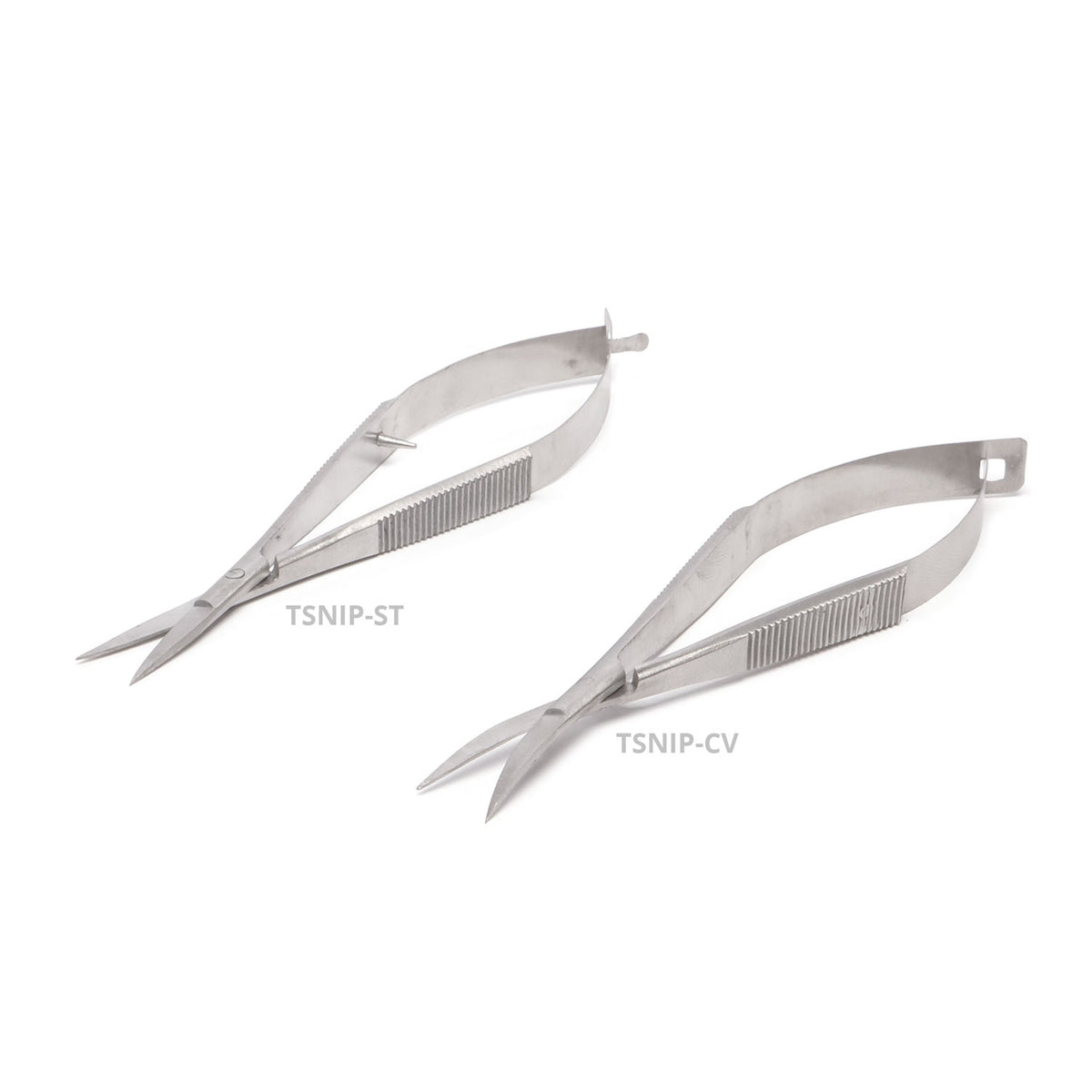 CRB Professional Spring Scissors - Curved or Straight Tip