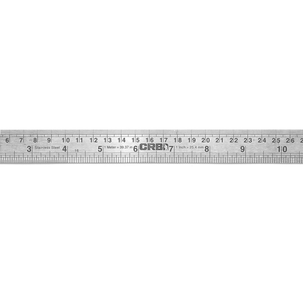 CRB Stainless Steel Ruler – 12