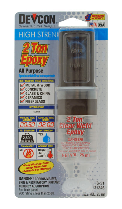 FLEXCOAT HELL OR HIGH WATER PASTE EPOXY GLUE, Rod Building