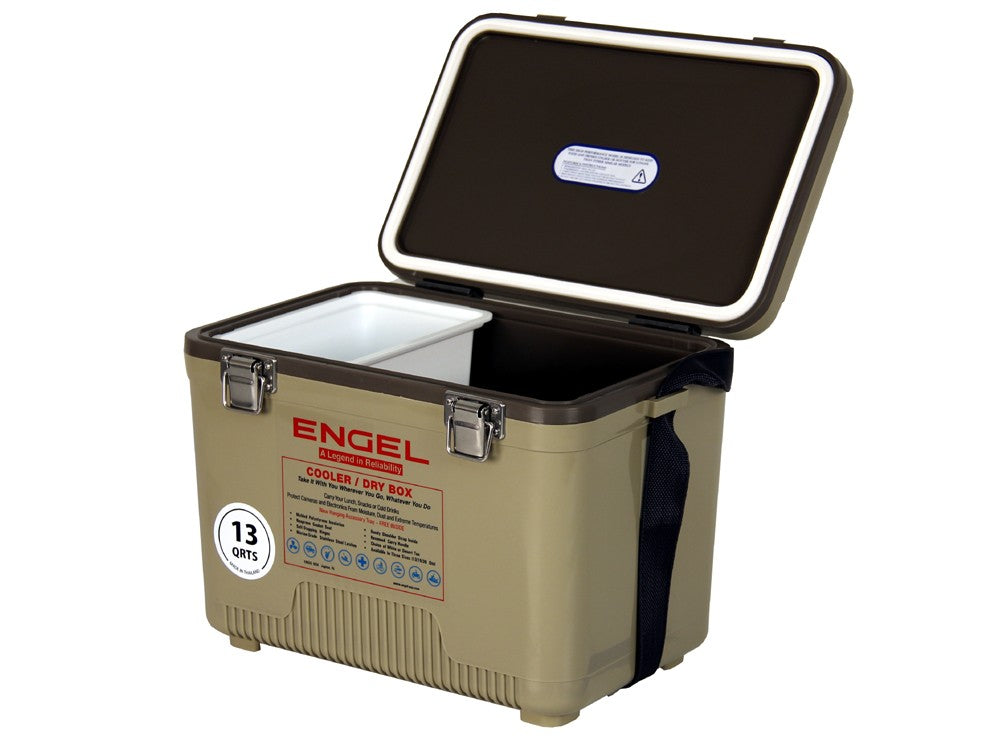 Engel 13 Qt. Cooler/Dry Box - Tan