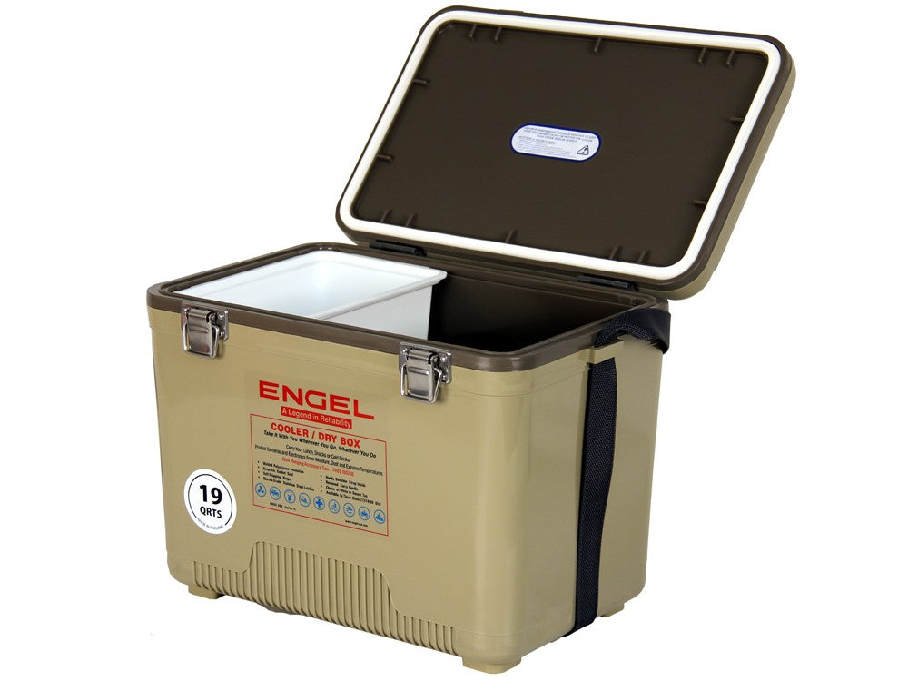 Engel 19 Qt. Cooler/Dry Box - Tan