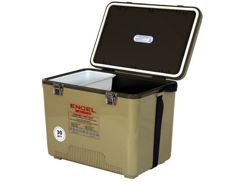 Engel 30 Quart Dry Box Cooler - Tan