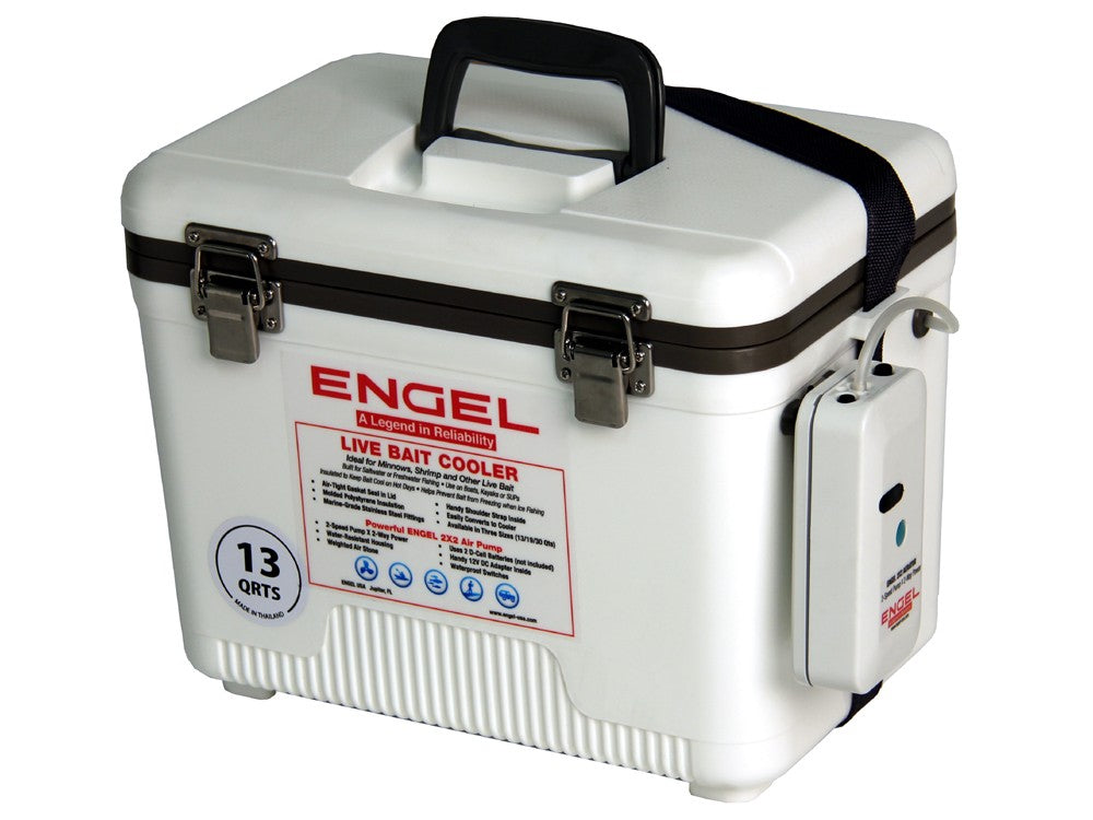 Engel 13 Qt. Live Bait Cooler with Air Pump