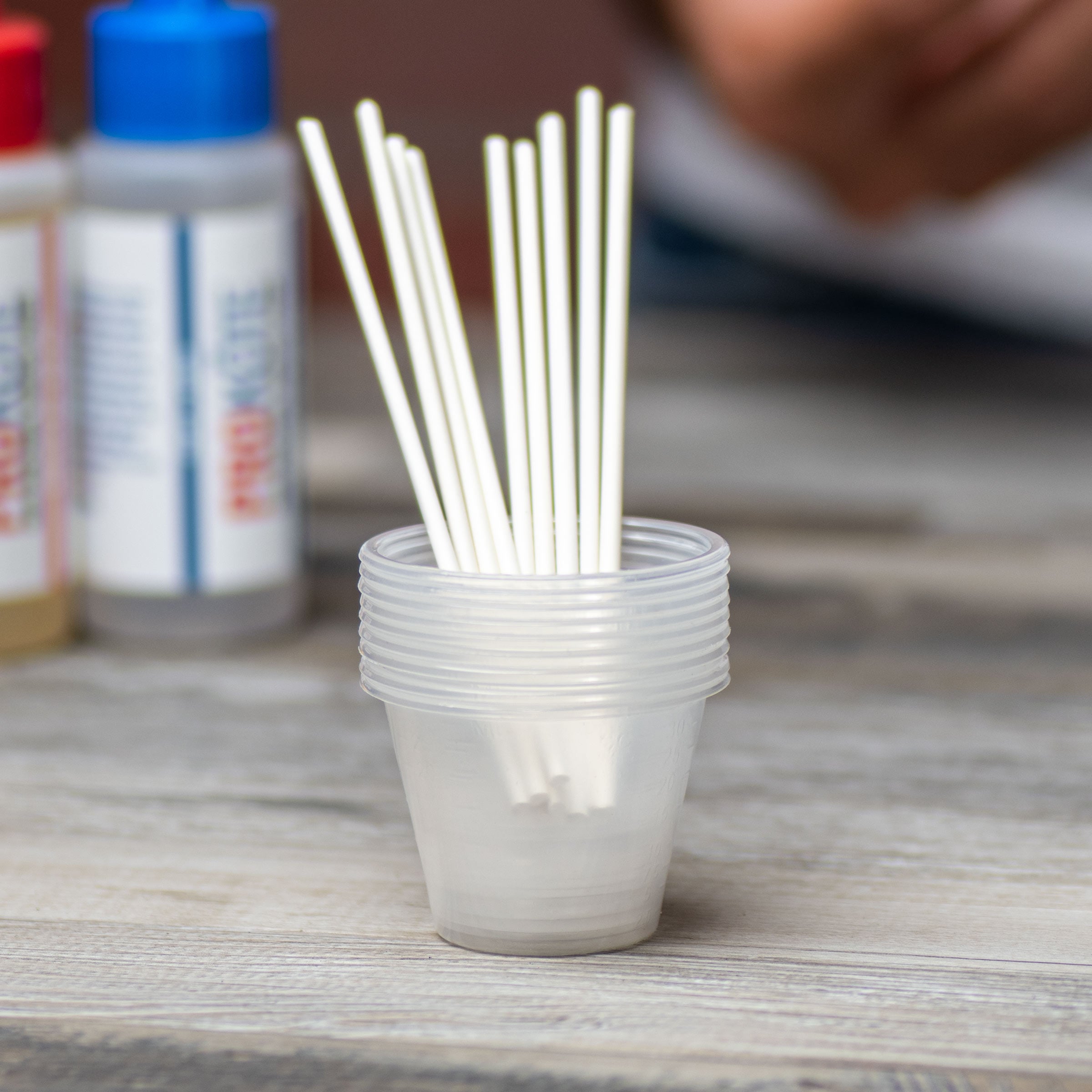 Mixing Cups & Sticks (10 pack)
