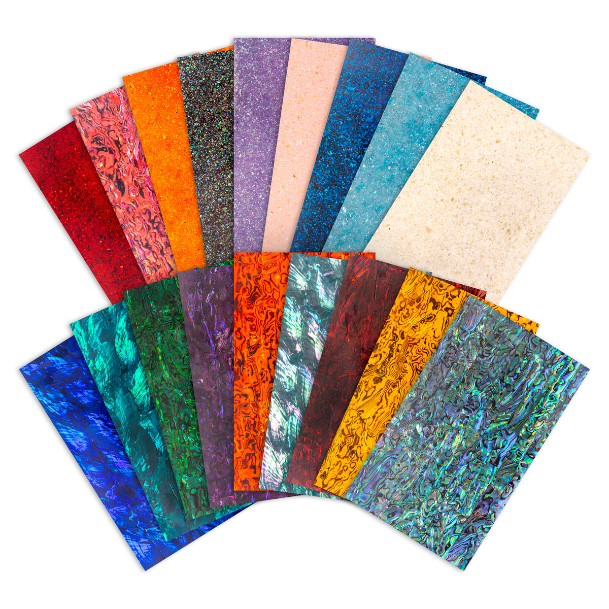 Abolone Shell Inlay CRB MicroFlex Abalone Shell Inlay Sheets