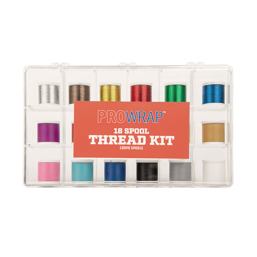 Wrapping Thread Kits for Rod Building