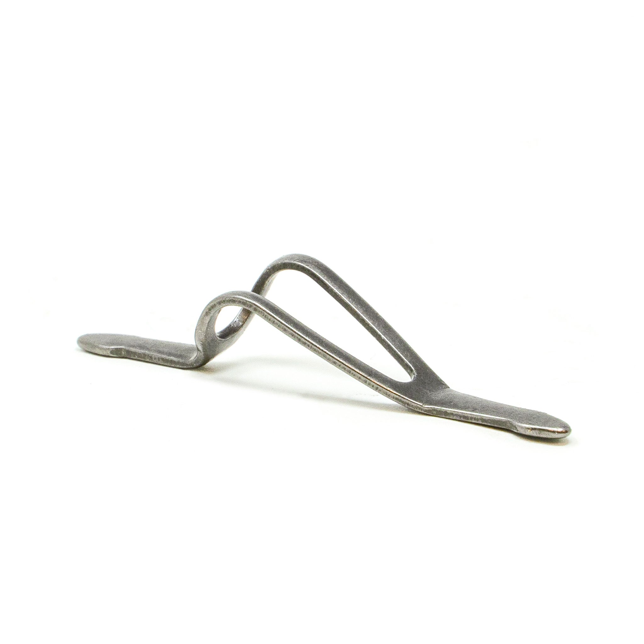 *1* Chrome / Silver Colored Fish Hook Hat Clip / Pin