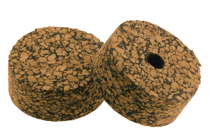 Spotted Rubber Cork Rings - 1 1/4" x 1/2"