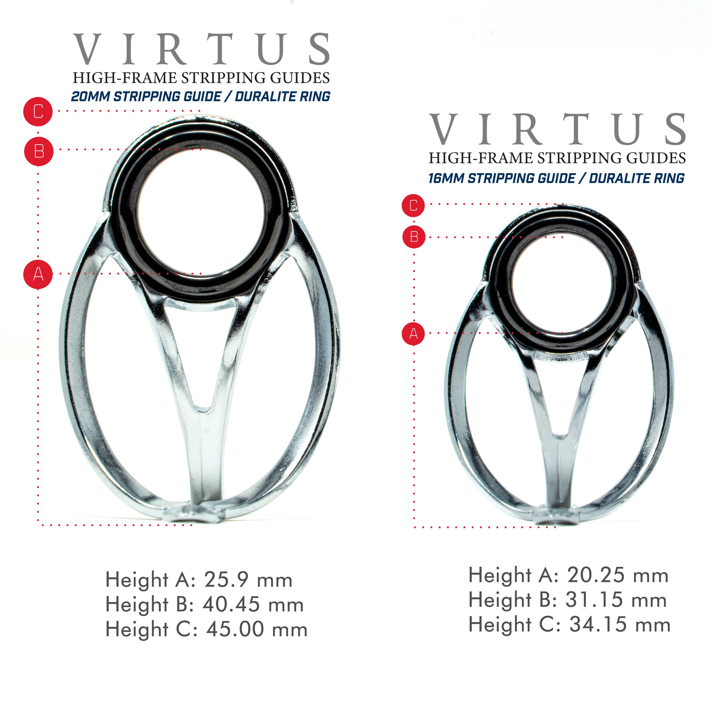 Virtus High Frame Stripping Guides