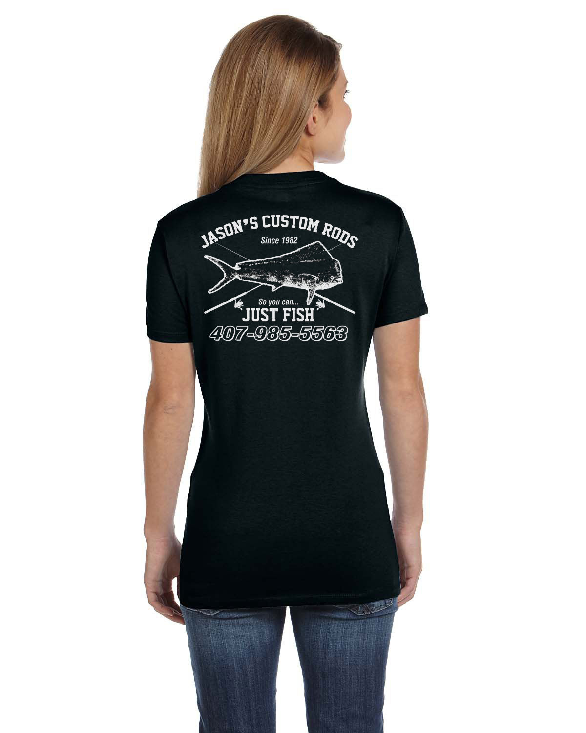 Custom T-Shirt: Largemouth Bass Chasing Lure