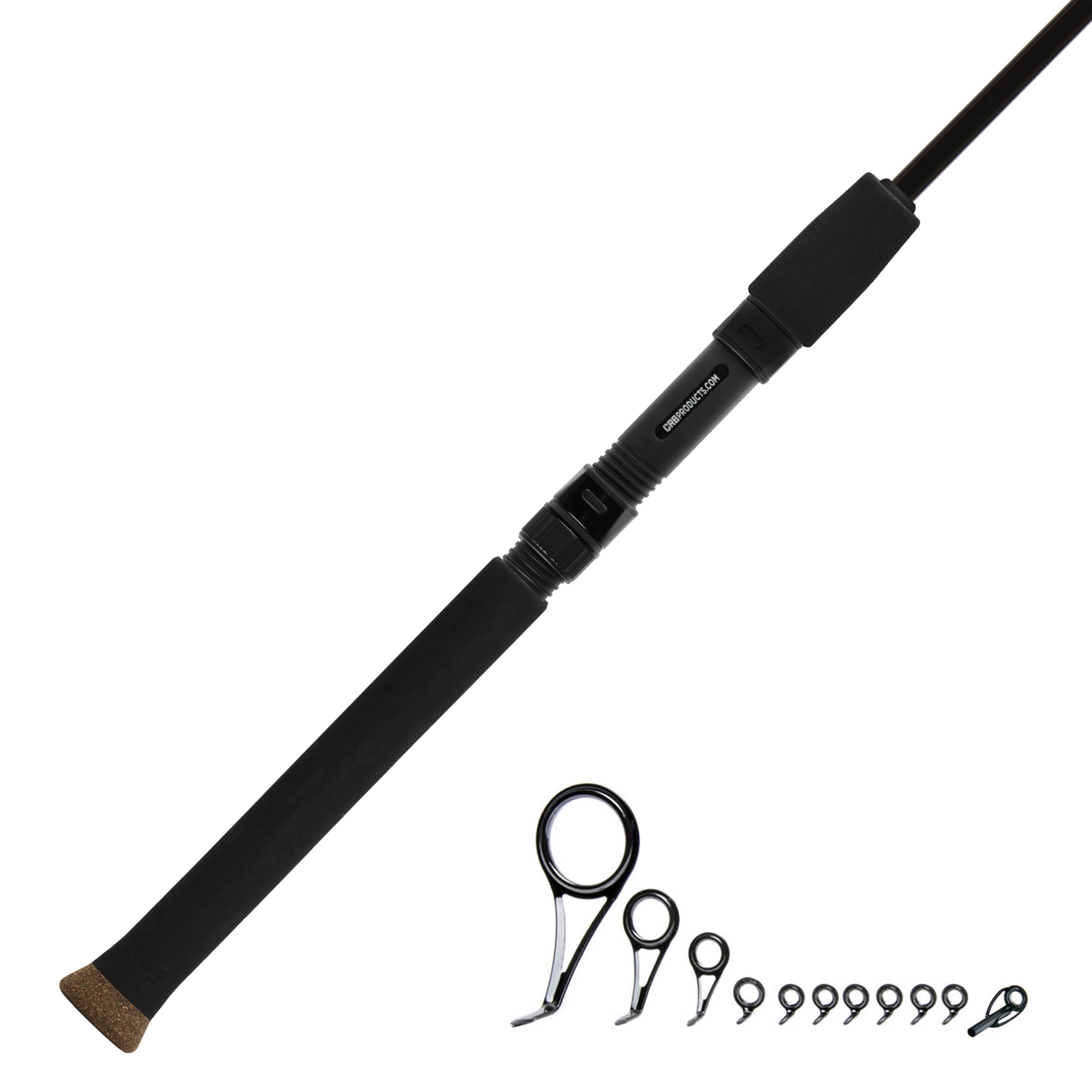 6' Medium Spinning Rod - (RRCS602M) - Black/Cork