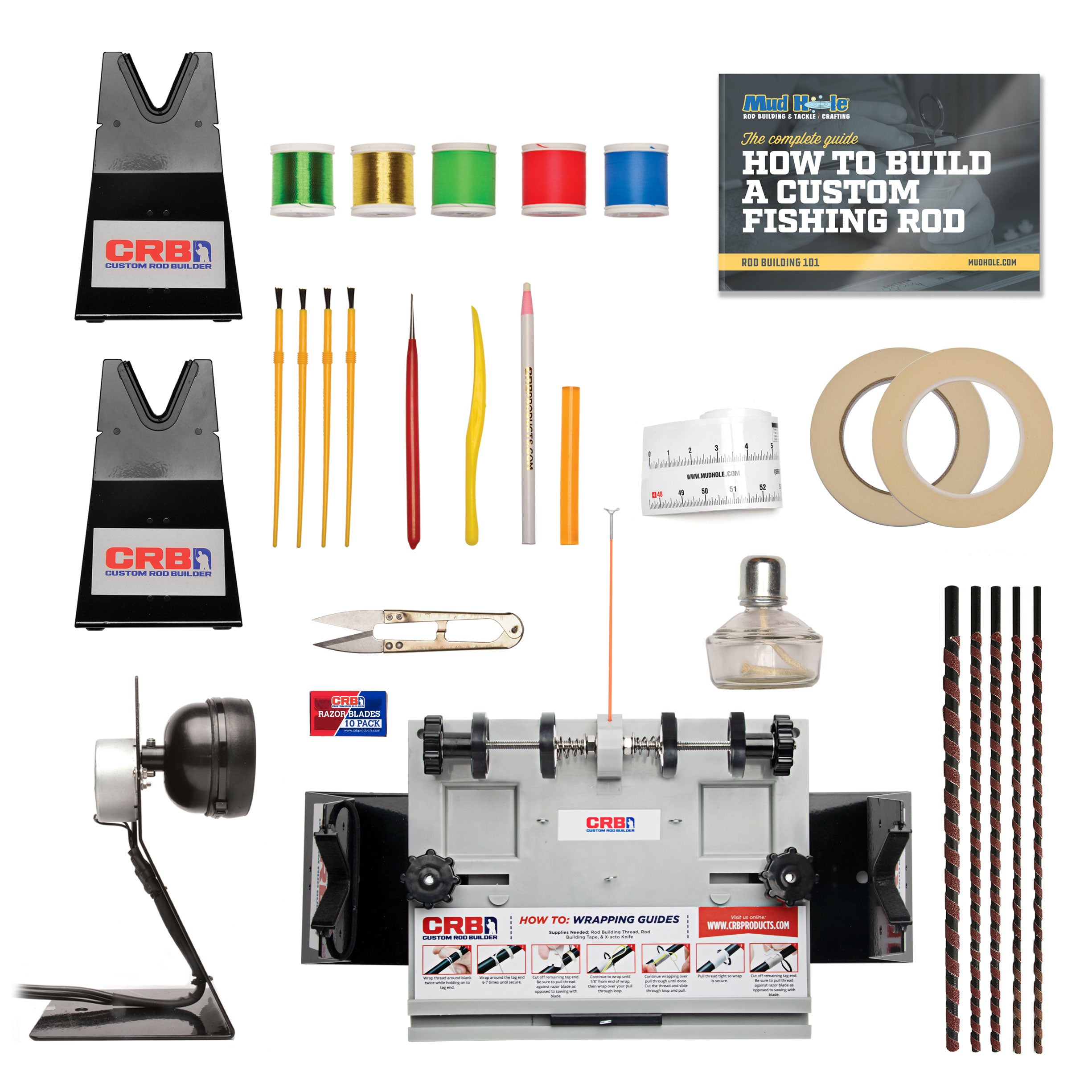 Check out our wide range of high quality CRB Complete Rod Building Start-Up  Supply Kit FSB-2 Supplies at low prices