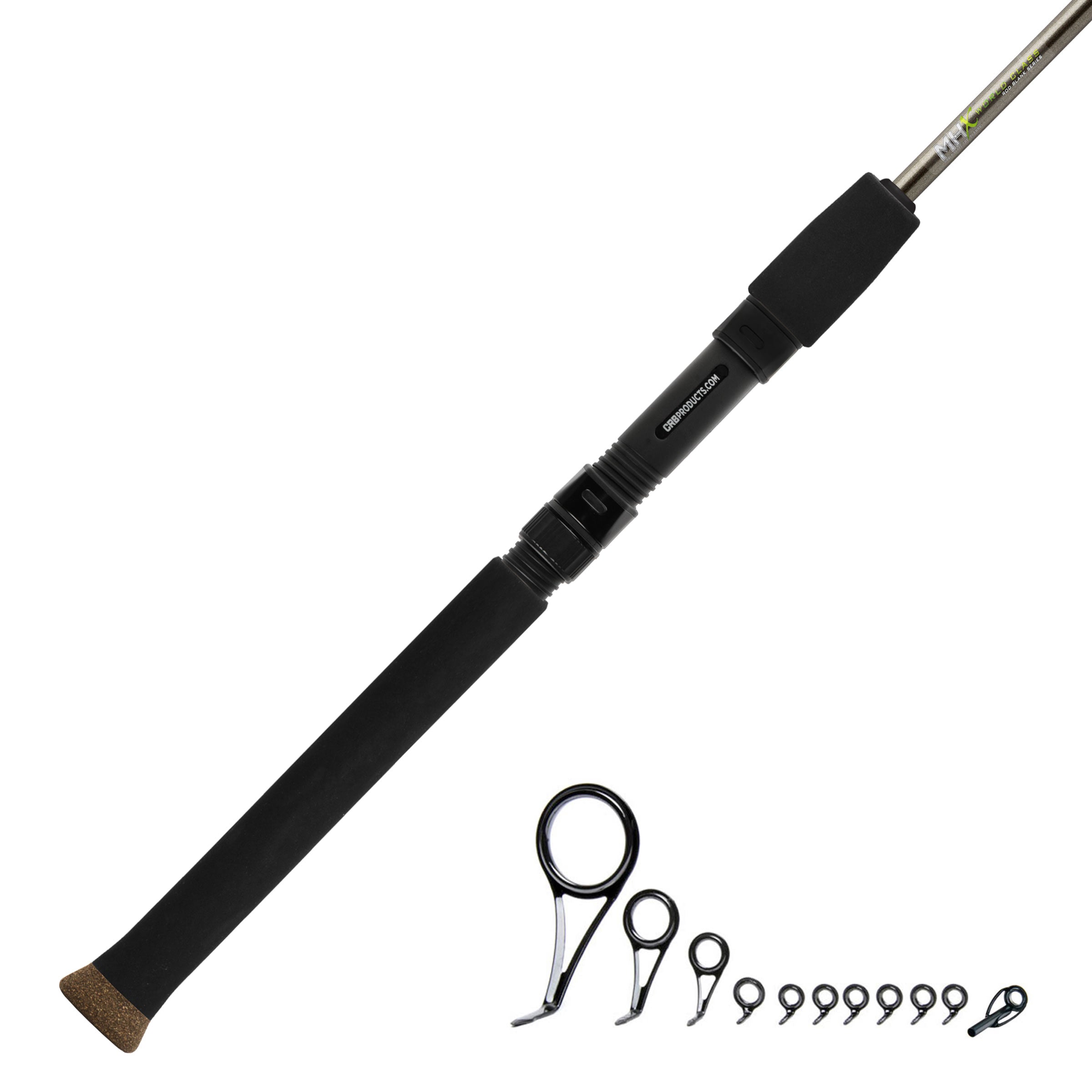 Generic Ice Brake Lining,Fishing Pole Kit, Black 30x35mm Metal